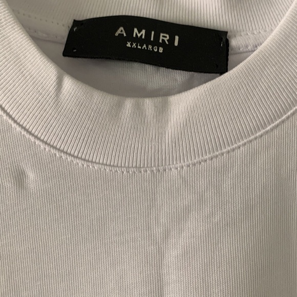 🆕 Amiri Crystal Core Logo Painter T-Shirt🔥 - Picture 6 of 11
